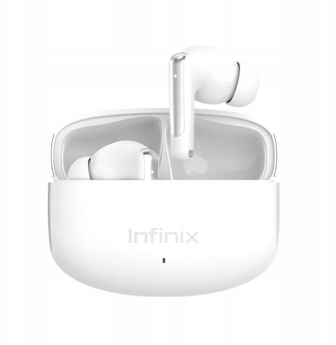 Kufje pa tela Infinix Buds NC XE28, in ear, ANC, deri 35 orë, të bardha