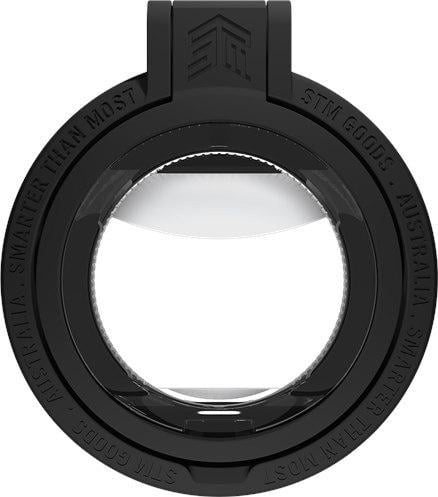 Unazë magnetike MagSafe për telefon, mbajtëse horizontale dhe vertikale, dizajn i hollë, e zezë