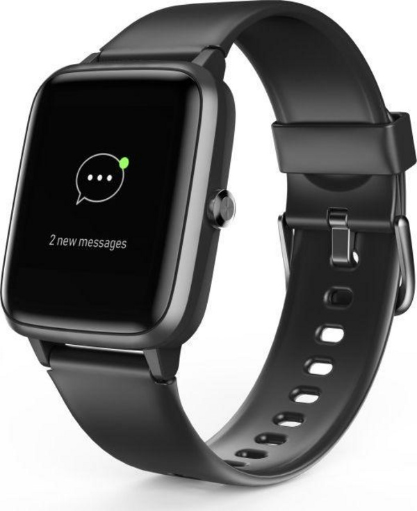Orë smart Hama Fit Watch 5910 (001786060000), e zezë