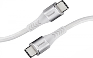 USB кабел Интенсо USB C во USB C, 1.5 m, бел