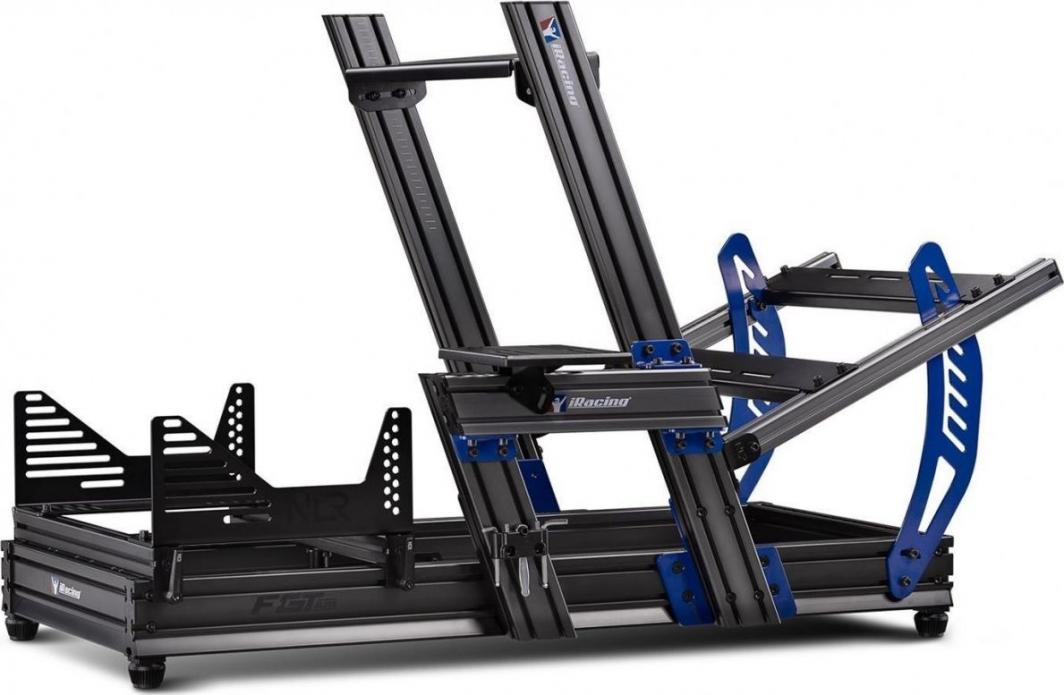 Kabinë për gara Next Level F-GT Elite iRacing Edition (NLR-E012), e zezë