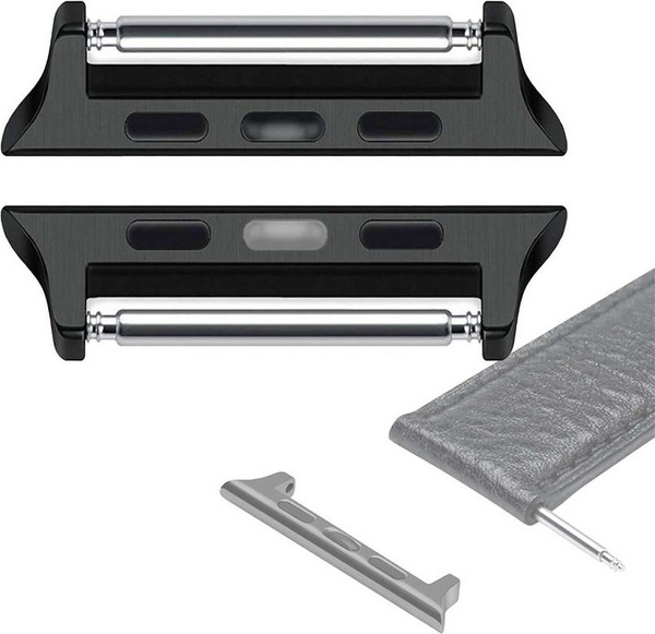 Përshtatës për kapje të rripit të orës Alogy, Apple Watch 38/40 / 41 mm, i zi