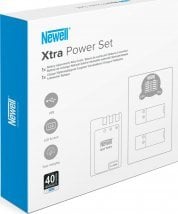 Set karikues me bateri Newell Xtra Power DL-USB-C NP-FZ100 për Sony, 2 kanale, USB-C, i zi