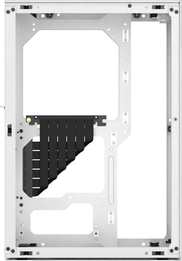 Kasë kompjuteri Ssupd Meshlicious TG (G99.OE759W.00), e bardhë