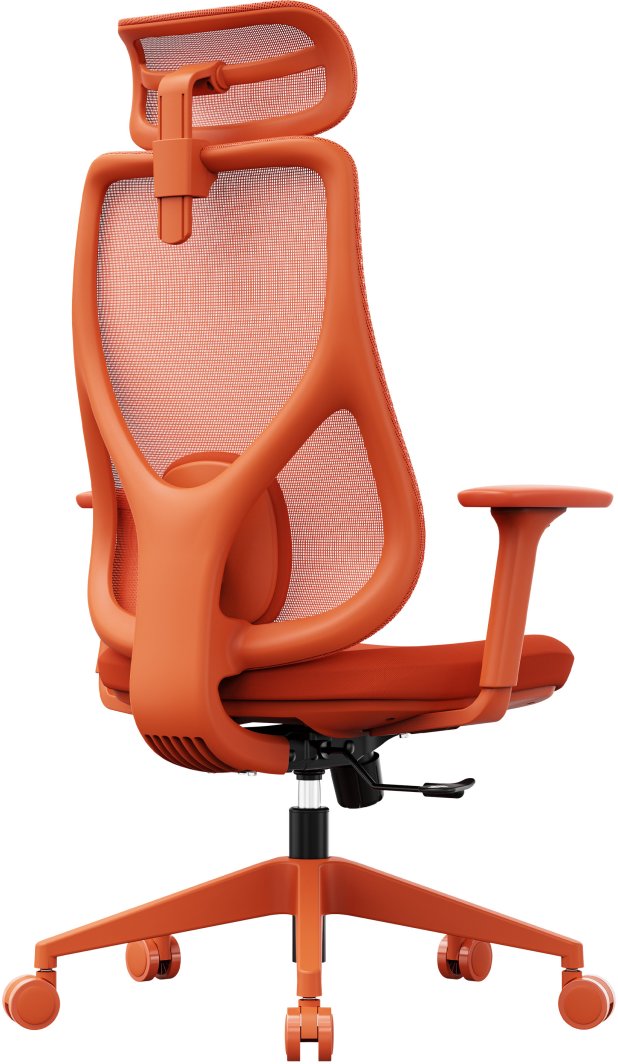 Karrige për zyrë SENSE7 Moyo, e portokallt