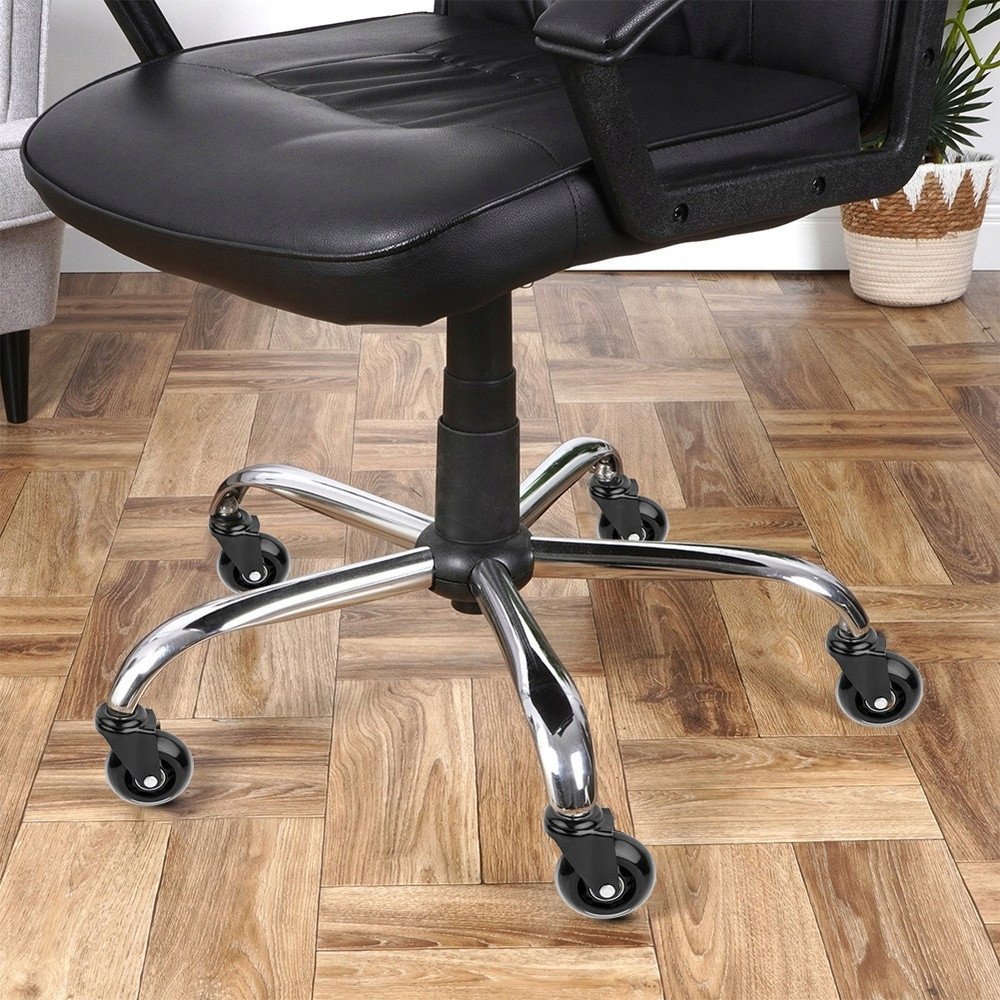 Гумени тркала за столица Vilde, 6.3 cm, пин 11 mm, сет 5 парчиња