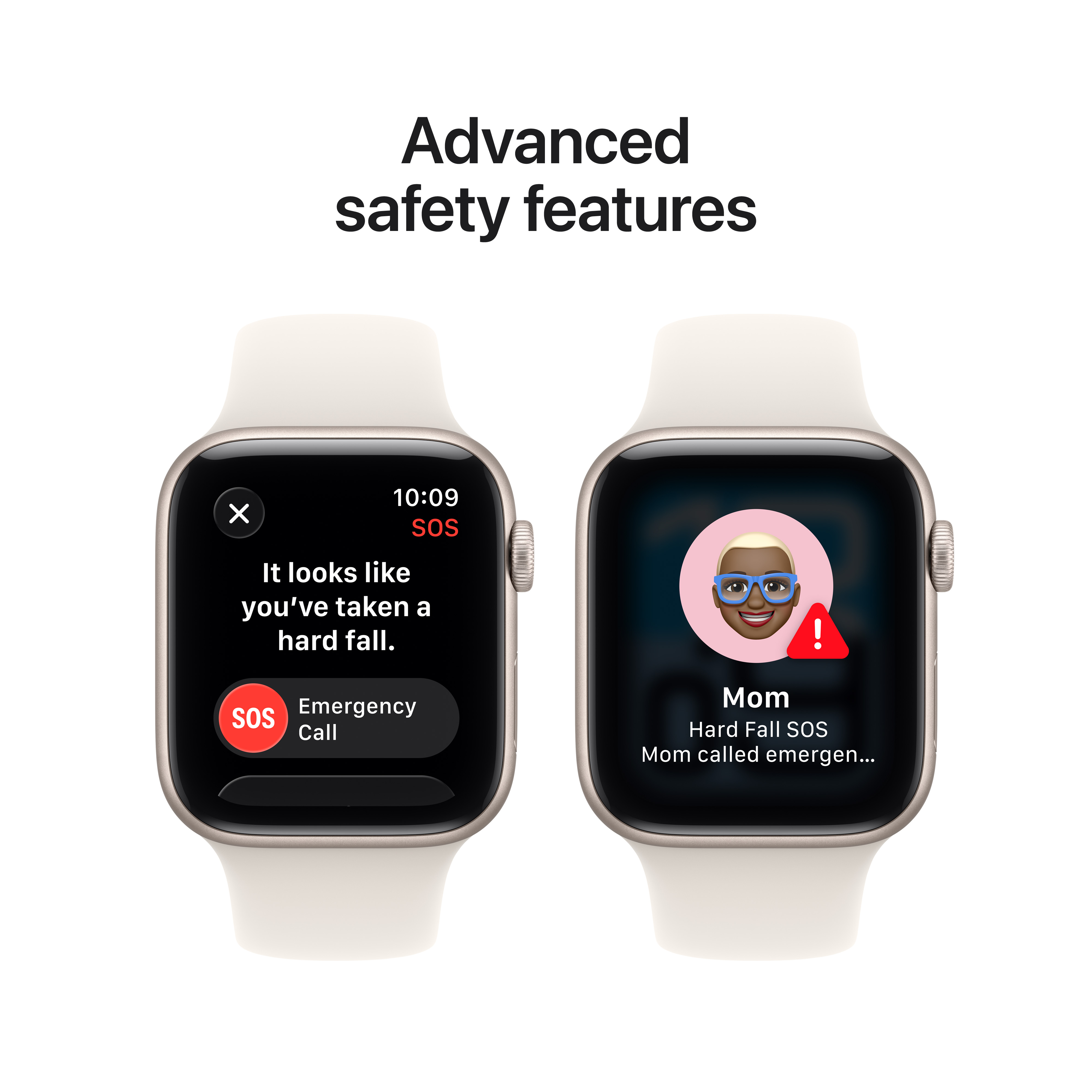 Apple Watch SE 3 GPS 40mm Starlight Aluminium Case with Starlight Sport Band, M/L