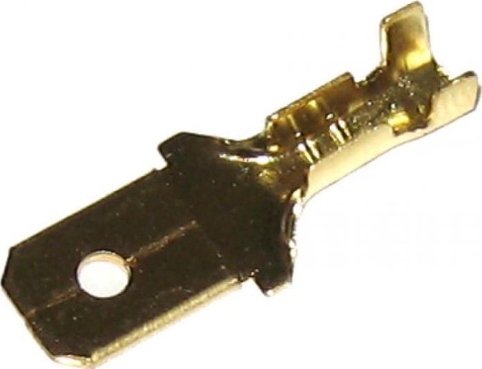 Set konektorë Libox LB0043, 6.3mm mashkullor, ari, 100 copë