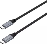 Kabllo USB-C - USB-C Philips DLC5206C, 2m, e zezë