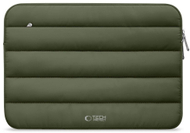 Торба за лаптоп Tech-Protect Fluffy, 13-14\", заштитна, војнички зелена