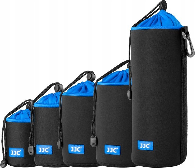 Kuti mbrojtëse lente JJC NLP-15, neopren, madhësi e madhe, e zezë e kaltër