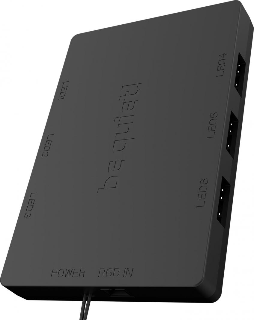 Ventilator kase be quiet! Light Wings 120mm PWM BL076, set 3 copë, ARGB, i zi