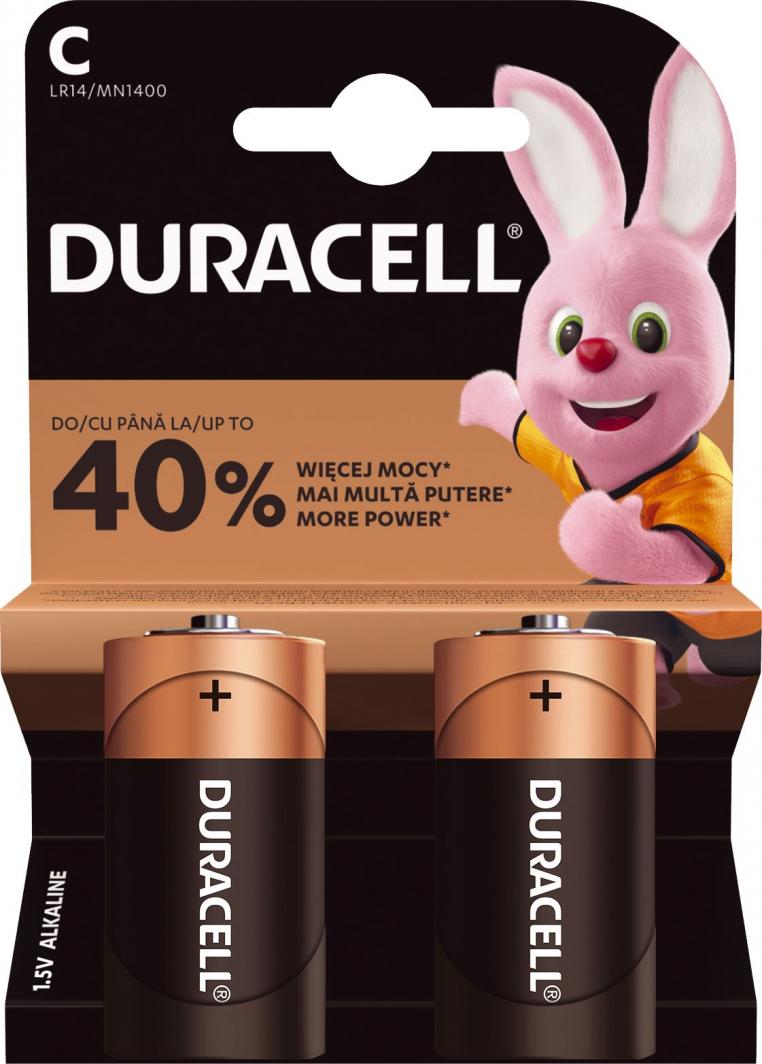Bateri bazë - Duracell, C .R14 2 copë.