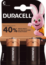 Bateri bazë - Duracell, C .R14 2 copë.