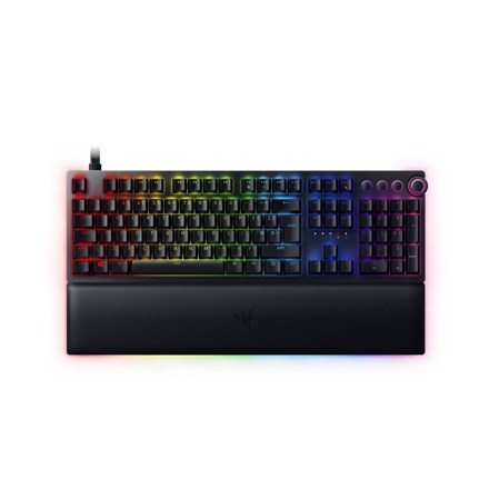 Tastierë për lojëra Razer Huntsman V2, 108 taste, Analog, RGB, e zezë