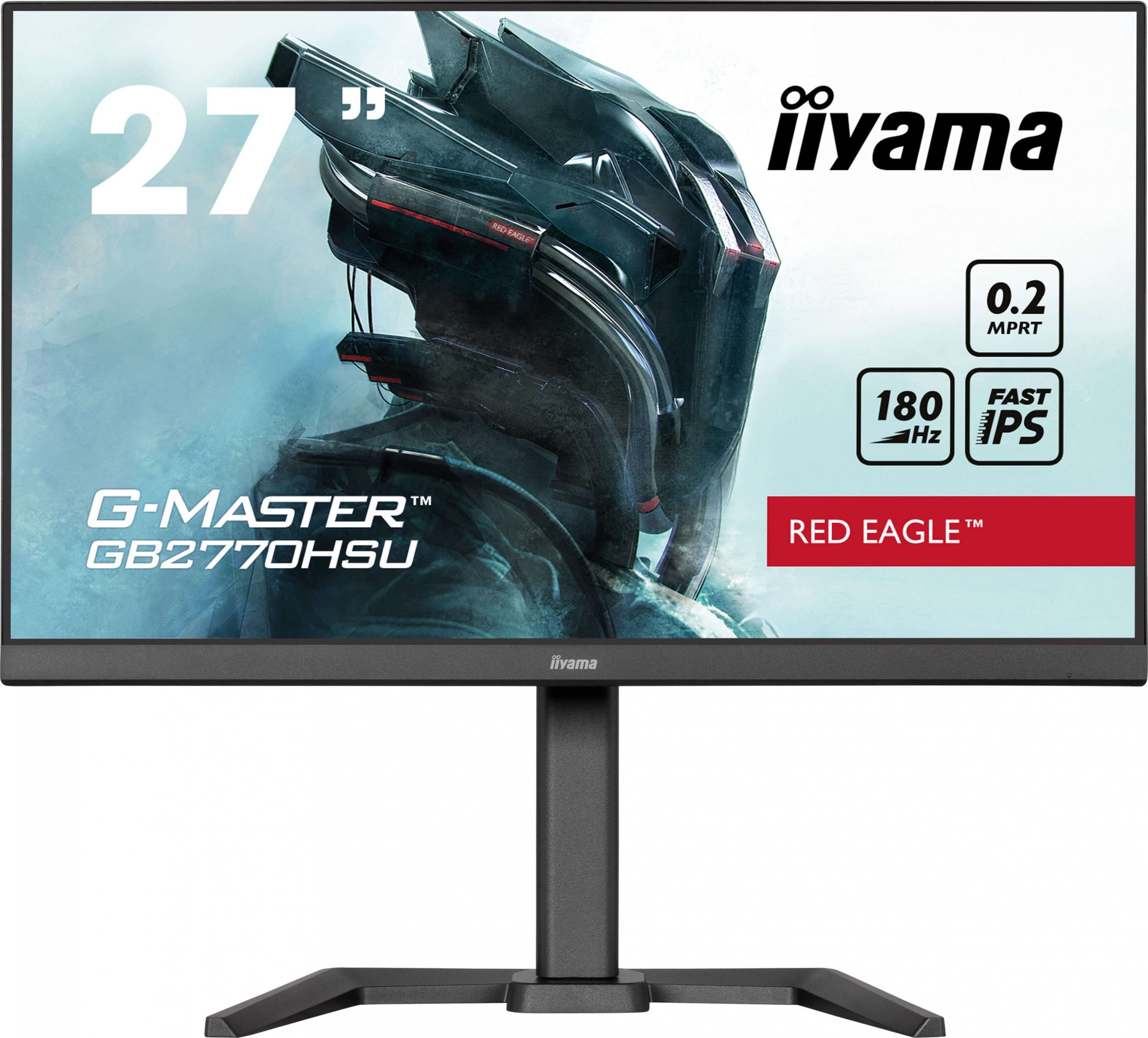 Монитор за гејминг Иијама G-MASTER GB2770HSU-B6, 27", Full HD, 180Hz, црн