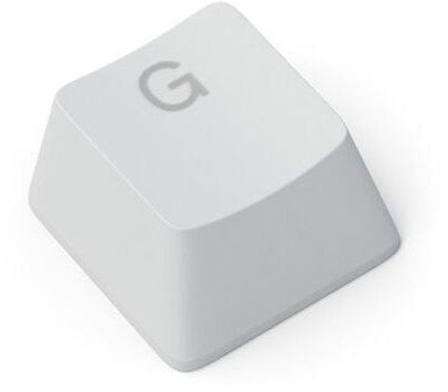 Set keycaps Glorious GMMK ABS Doubleshot V2 UK, 9 taste, OEM profile, i bardhë