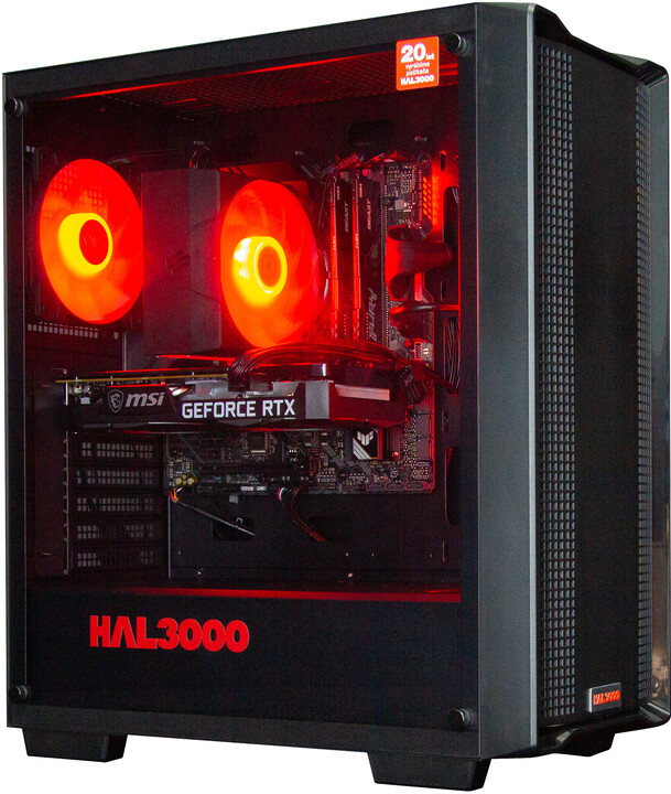 Kompjuter HAL3000 Master Gamer 3060 Ti, i5-12400F, 16GB, 1TB SSD M.2, NV RTX3060Ti 8GB, W11H