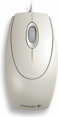 Maus Cherry M-5400-0, me kabllo, USB, i bardhë