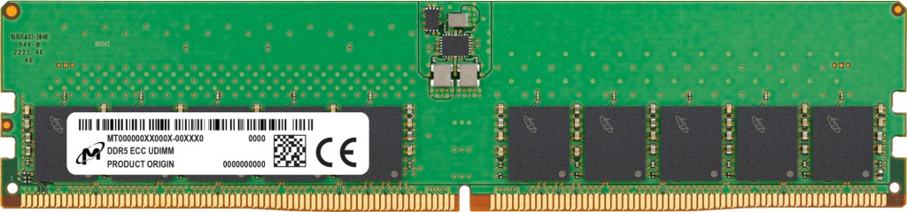 Memorie Micron MTC20C2085S1EC48BA1R, 32GB, DDR5, 4800MHz, ECC UDIMM