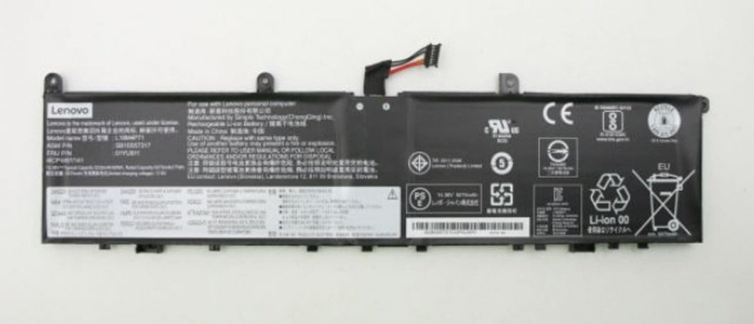 Bateri zëvendësuese për laptop Lenovo, 80.4Wh