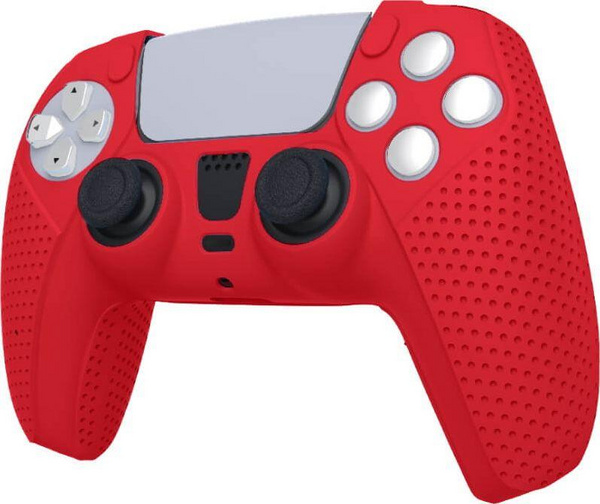 Mbrojtëse White Shark për konsolë PS5, e kuqe