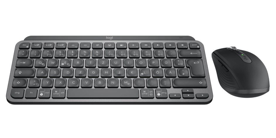 Сет тастатура и глушец Logitech MX Keys Mini Combo, USB-C, сива