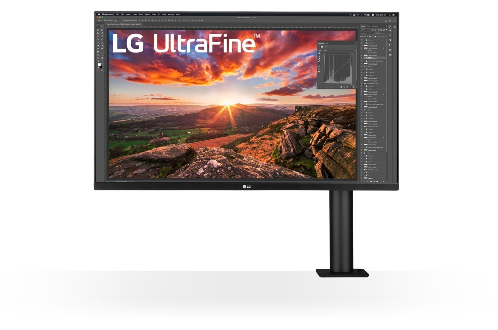Monitor LG 32UN880P-B, 32", 3840 x 2160, 4K Ultra HD, 60 Hz, i zi