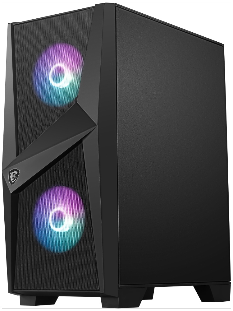 Kasë për PC MSI MAG FORGE 100R, e zezë