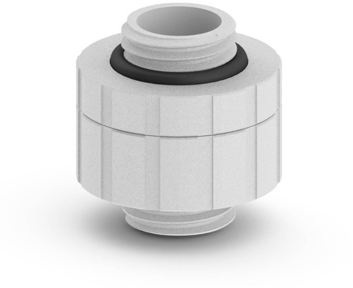 Ротирачко продолжение Bitspower Artemis, G1/4", Sandblast Silver, сребрено