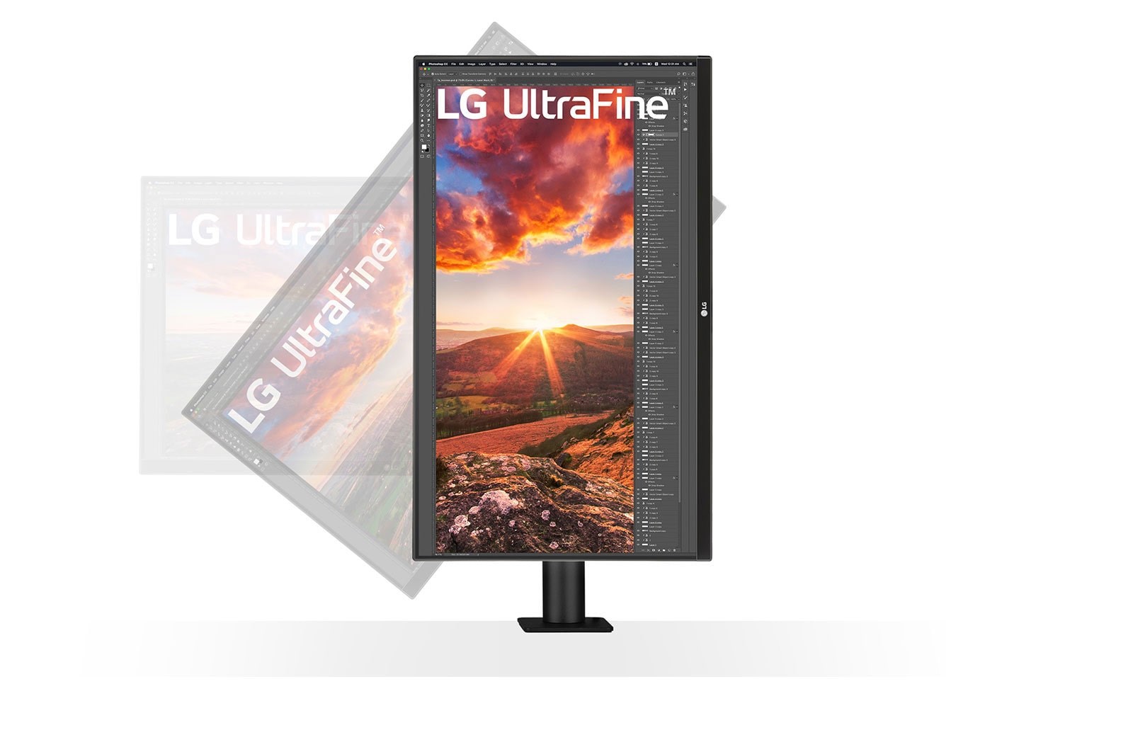 Monitor LG UltraFine Ergo, 27", 3840 x 2160, 4K Ultra HD, 60 Hz, i zi