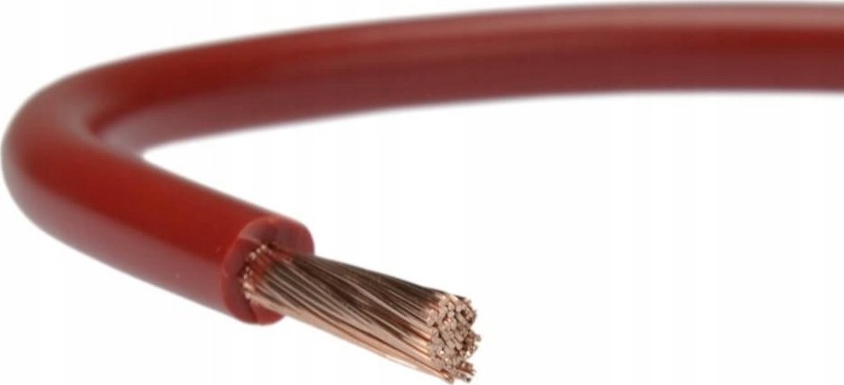 Тркалезен кабел Elpar LgY 1x2.5, 10 m, црвен