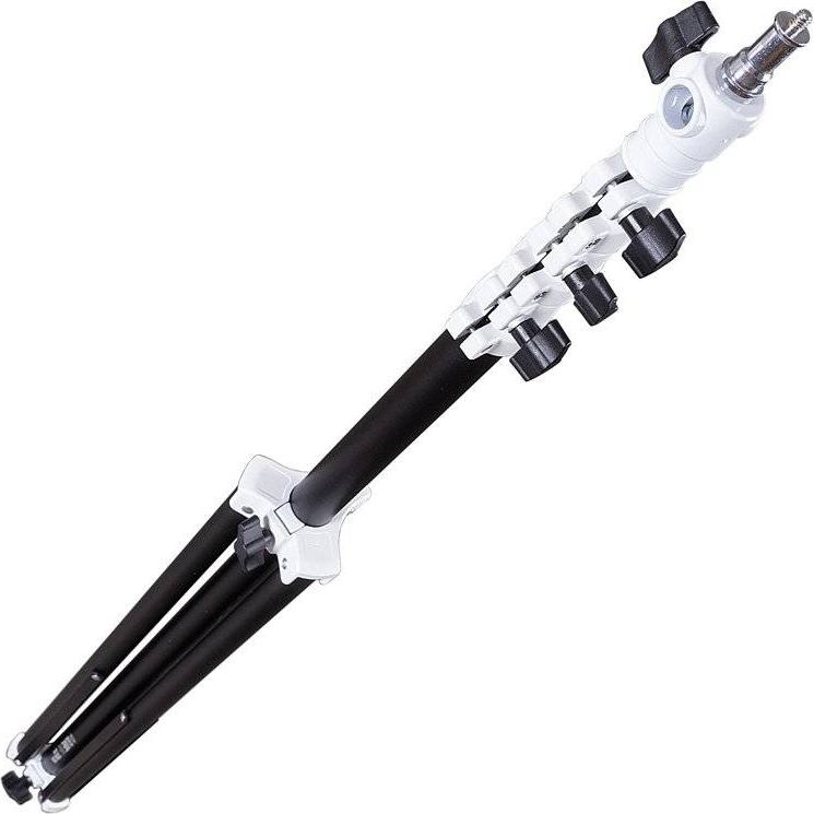 Stativ ndriçimi GlareOne Stork 395, 395 cm, amortizim ajri, i zi