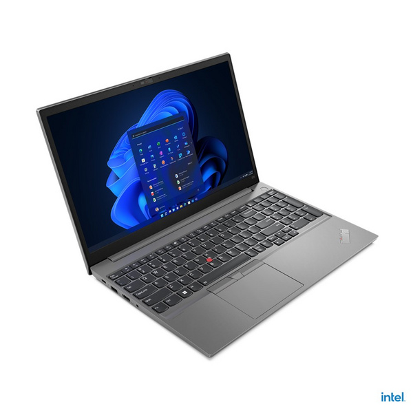 Laptop Lenovo ThinkPad E15, 15.6", Intel Core i5, 16GB RAM, 512GB SSD, Intel Iris Xe Graphics, metalik