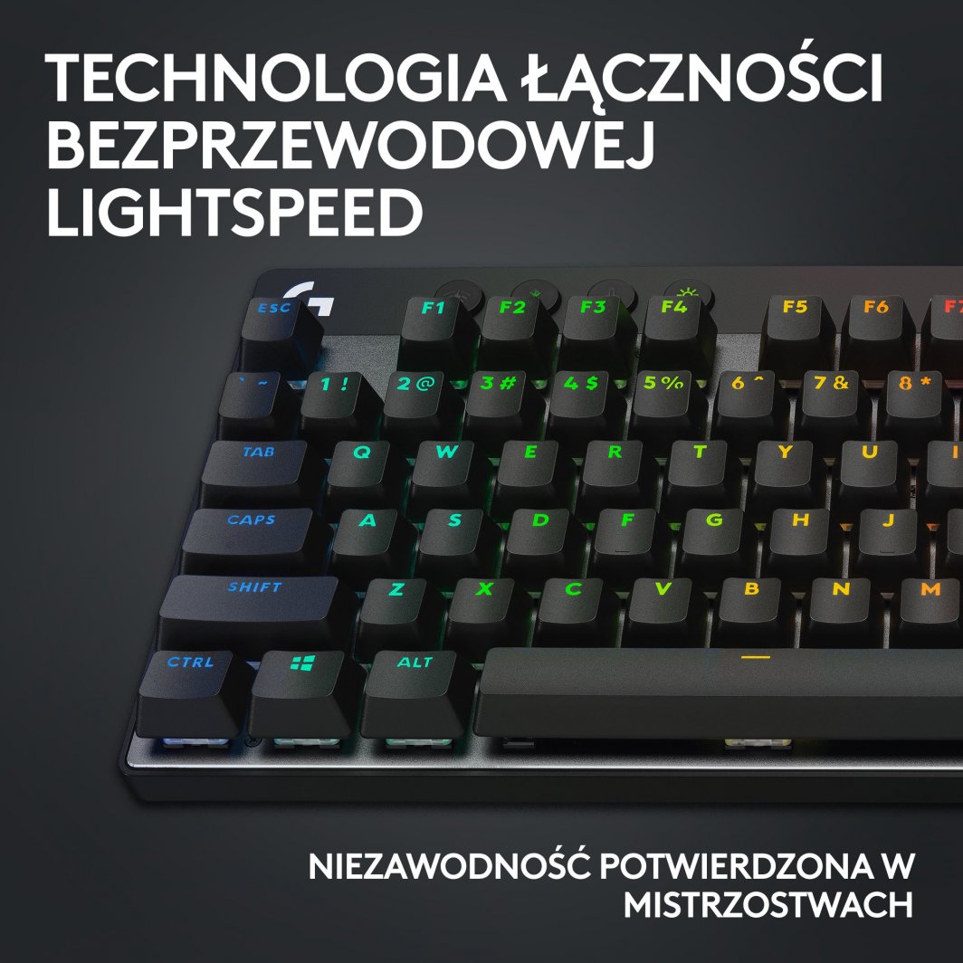Tastierë Logitech PRO X TKL Lightspeed GX Brown (920-012136), e zezë