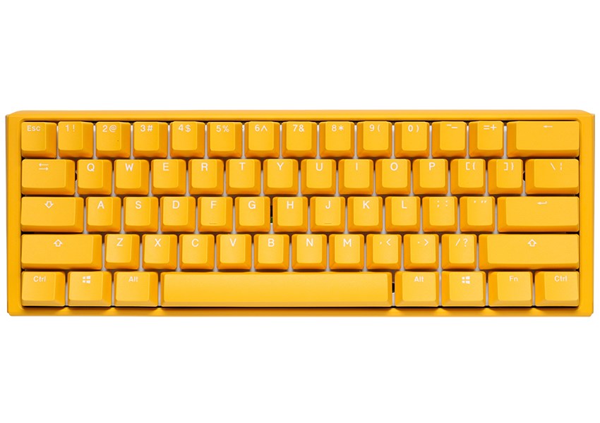 Tastierë Ducky One 3 Yellow Mini, Cherry MX Black, RGB, e verdhë