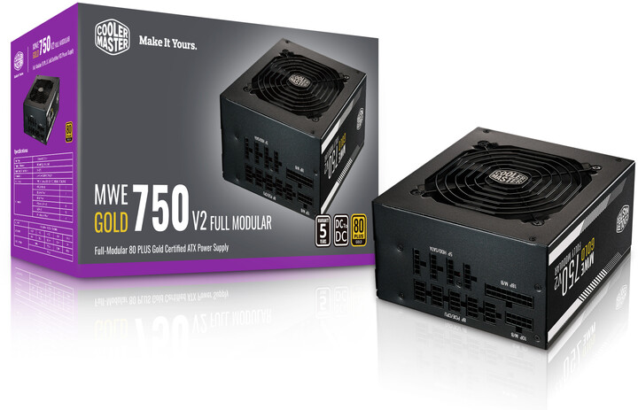 Burim energjie Cooler Master MWE 750 Gold-v2 - 750W