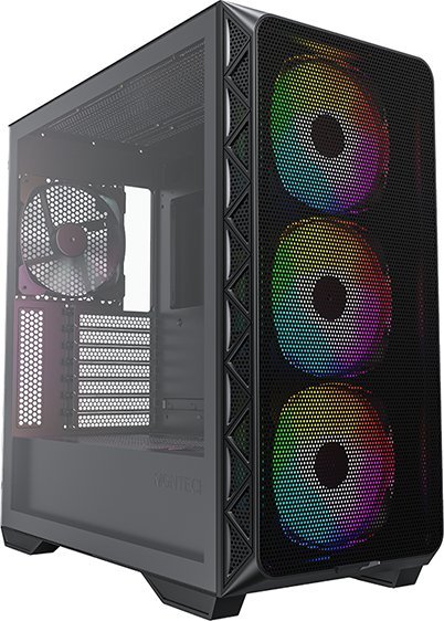 Kornizë PC Montech AIR 903 Max, Mid Tower, ajrosje e lartë, e zezë