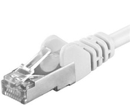 Kabllo Premiumcord CAT6a, S-FTP, RJ45-RJ45, 5m, e bardhë
