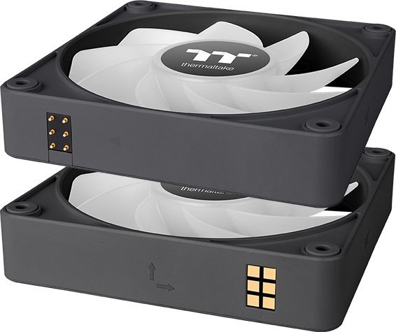 Ventilator kasë Thermaltake CT120 EX Reverse ARGB Sync, 120mm, MagForce 2.0, i zi