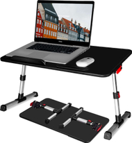 Tavolinë laptopi Mozos Game-SL1, për laptop 17", rregullim lartësie, dru natyral