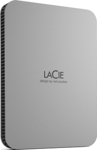 Disk i jashtëm LaCie Mobile Drive V2, 2TB, USB C, argjendtë