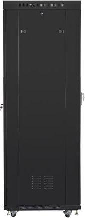Рачунарски орман мрежен Lanberg Standing Cabinet 19" FF01-8842-12BL, 42U, 800x800 mm, црн