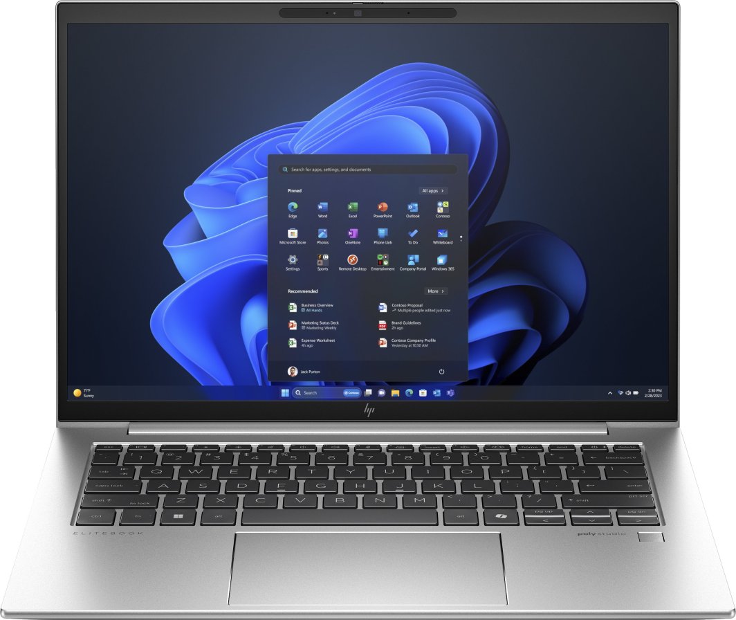 Laptop HP EliteBook 840 G11, 14", Intel Core Ultra 7 165U, 16GB RAM, 512GB SSD, Intel® graphics card