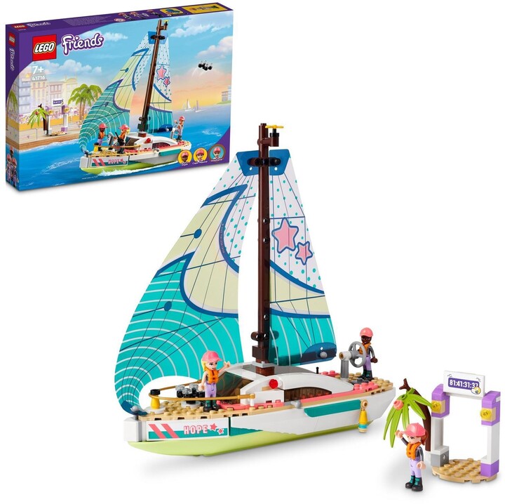 Set lodër LEGO® Friends 41716 Stephanie and a sailing adventure, 304 pjesë