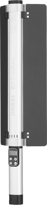 Портабилна LED светилка EFT-220, би-колор, за фотографија и видео, црна