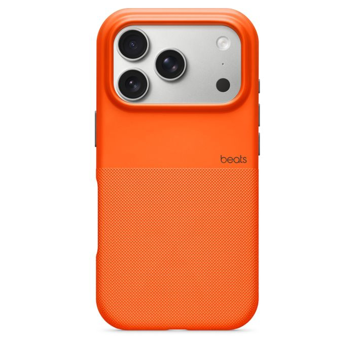 Beats iPhone 17 Pro Rugged Case with MagSafe and Camera Control, Sierra Orange