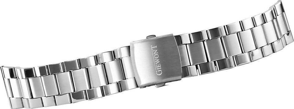 Byzylyk për smartwatch Giewont GW440, 22mm, metal, argjendtë