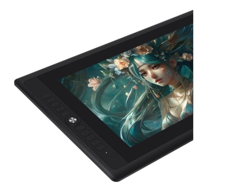 Tablet grafik GAOMON PD156 PRO, 15.6", Full HD, USB Type-C, i hirtë/i zi
