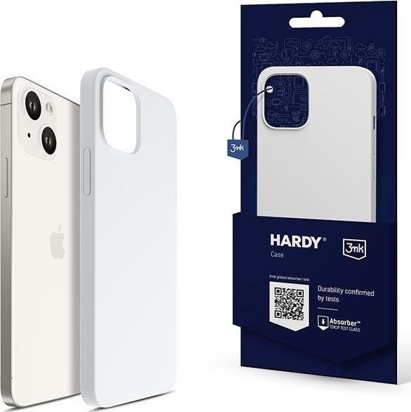 Mbështjellës 3MK Hardy Case për iPhone 14 Plus 6.7", MagSafe, i bardhë